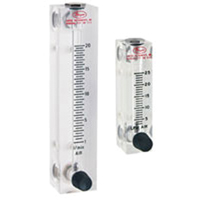 VFA In-Line Flow Meter - 2" Scale, Tube Duraquip Inc
