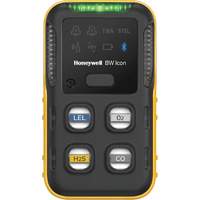 BW Icon Multi-Gas Gas Detector, 4 Gas, LEL - CO - H2S -O2 Duraquip Inc