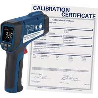 Thermomètre à infrarouge professionnel avec certificat ISO, -26 - 1472° F ( -32 - 800° C ), 30:1, Émissivité Ajustable IC115 | Duraquip Inc