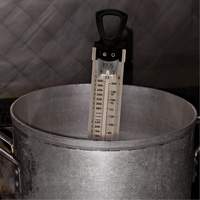 Premium Candy/Deep Fry Thermometer, Contact, Digital, 60-400°F (20-200°C) Duraquip Inc