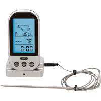 Wireless Meat & Poultry Thermometer, Contact, Digital, 32-482°F (0-250°C) Duraquip Inc