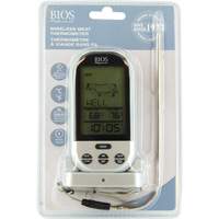 Wireless Meat & Poultry Thermometer, Contact, Digital, 32-482°F (0-250°C) Duraquip Inc