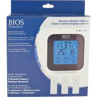 Wireless Weather Station with 3 Sensors, Non-Contact, Digital, 40-158°F (-40-70°C) Duraquip Inc