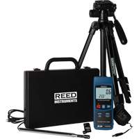 Hot Wire Thermo-Anemometer Kit, Data Logging, 0.2 - 25.0 m/sec Air Velocity Range Duraquip Inc