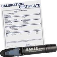 Réfractomètre avec certificat ISO, Analogue (verre-regard)-Numérique, Brix IC781 | Duraquip Inc