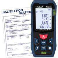 Laser Distance Meter with ISO Certificate, 0' - 164' (0 m - 50 m) Range, Digital (Electronic) IC858 | Duraquip Inc