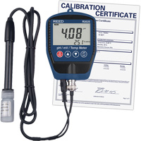 pH/mV Meter with Temperature with ISO Certificate Duraquip Inc