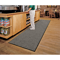 Tapis ColorStar, Essuie-pieds, 3' x 5' x 3/8", Gris Duraquip Inc