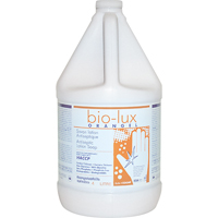Savon liquide antimicrobien Orangel Bio-Lux , Liquide, 4 L, Parfumé JA420 | Duraquip Inc