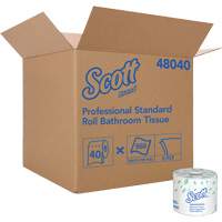Scott&reg; Bathroom Tissue, 2 Ply, 550 Sheets/Roll, White Duraquip Inc