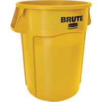 Brute&reg; Round Containers, Polyethylene, 44 US gal. Duraquip Inc