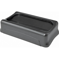 Slim Jim&reg; with Venting Channels, Swing Lid, Plastic, Fits Container Size: 20-1/2" x 11-2/5" Duraquip Inc