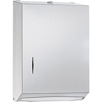 Hand Towel Dispenser , Manual, 11" W x 4" D x 15.3" H Duraquip Inc