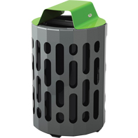 R&eacute;cipients &agrave; d&eacute;chets 2020 Stingray, M&eacute;tal, 42 gal. US Duraquip Inc