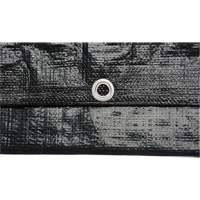 B&acirc;che, Usage industriel l&eacute;ger, Noir, 6' x 8' x 8 mils Duraquip Inc