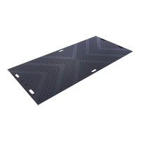 Protecteur de sol LibertyMat d'usage moyen, 4' x 8', Poly&eacute;thyl&egrave;ne haute densit&eacute;, Textur&eacute;, Noir Duraquip Inc