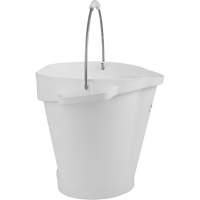 5692 Series Bucket, White, 5 US gal. Duraquip Inc