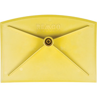 Grattoir hygi&eacute;nique de qualit&eacute; alimentaire, Jaune, 8" la x 11-1/4" lo Duraquip Inc