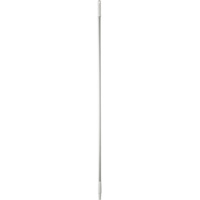 Handle, Broom/Scraper/Squeegee, White, Standard, 59" L Duraquip Inc