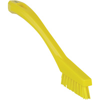 Detail Brush, Stiff Bristles, 8" Long, Yellow Duraquip Inc
