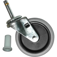 Roulette &agrave; tige de rechange pour chariot Rubbermaid Duraquip Inc