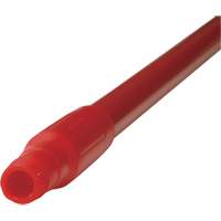 Handle, Broom/Scraper/Squeegee, Red, Ergonomic, 59" L Duraquip Inc