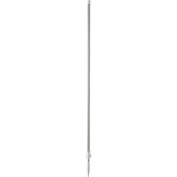 Handle, Broom/Scraper/Squeegee, White, Telescopic, 62" - 113" L Duraquip Inc