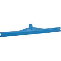 Single Blade Ultra Hygiene Squeegee, 24", Blue Duraquip Inc