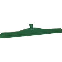 Double Blade Ultra Hygiene Squeegee, 24", Green Duraquip Inc