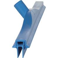 Double Blade Ultra Hygiene Squeegee, 24", Blue Duraquip Inc