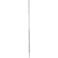 Handle, Broom/Scraper/Squeegee, White, Standard, 59" L Duraquip Inc