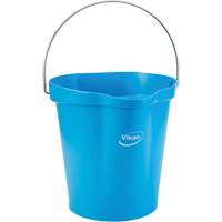 Seau pour l'hygi&egrave;ne des aliments, Bleu, 3 gal. US Duraquip Inc