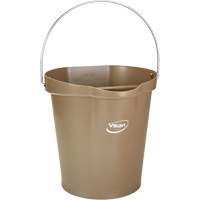 Food Hygiene Bucket, Brown, 3 US gal. Duraquip Inc