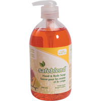 Hand & Body Soap, 500 ml, Mango & Papaya, Bottle Duraquip Inc