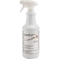 D&eacute;sinfectant et assainissant concentr&eacute; Sanitol, 950 ml, Bouteille &agrave; g&acirc;chette Duraquip Inc