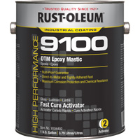 9100 System DTM Epoxy Mastic Fast Cure Activator, Gallon Duraquip Inc