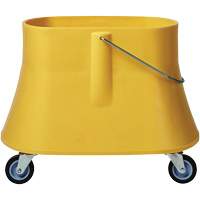 Seau pour vadrouille Champ, Capacit&eacute; de 10 gal. US (40 pintes), Jaune Duraquip Inc