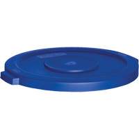 Couvercle pour contenant &agrave; d&eacute;chets, Couvercle plat, Plastique, Convient aux contenants 22" dia. Duraquip Inc