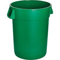 Waste Container, Polyethylene, 32 US gal. Duraquip Inc