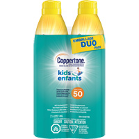 Kids Water Resistant Sunscreen, SPF 50, Aerosol Duraquip Inc