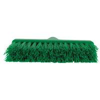 Balai oblique ColorCore, Crins Moyen, 10", Polypropyl&egrave;ne, Vert Duraquip Inc