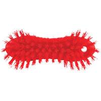 Brosse &agrave; main ColorCore, Soies Ferme, Longueur de 6", Rouge Duraquip Inc