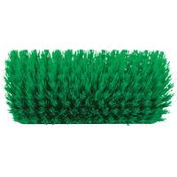 Brosse &agrave; angle double ColorCore pour surfaces hautes et basses, Soies Ferme, Longueur de 10", Vert Duraquip Inc