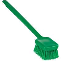Brosse &agrave; manche long ColorCore, Soies Ferme, Longueur de 20", Vert Duraquip Inc