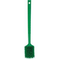 Brosse &agrave; manche long ColorCore, Soies Ferme, Longueur de 20", Vert Duraquip Inc