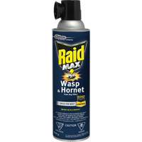 Raid&reg; Max&reg; Wasp & Hornet Foam Bug Killer, 500 g, Aerosol Can, Solvent Base Duraquip Inc