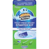 Scrubbing Bubbles&reg; Fresh Brush&reg; Toilet Brush Starter Kit, Refill Duraquip Inc