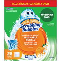 Scrubbing Bubbles&reg; Fresh Brush&reg; Toilet Brush Refills, Refill Duraquip Inc