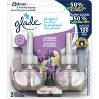 Glade&reg; PlugIns&reg; Scented Oil Refills, Lavender & Vanilla, Cartridge Duraquip Inc