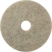 Porko Plus Floor Pads, 19", Buffing/Burnishing, Beige Duraquip Inc